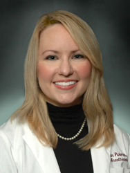 A headshot photo of Erin Pukenas, MD, associate dean for student affairs at CMSRU.