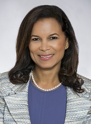 A headshot photo featuring Jocelyn Mitchell Williams, MD, PhD, associate dean for medical education at CMSRU.