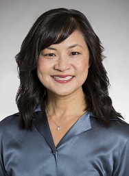 A headshot photo featuring Rose Kim, MD, MEdHP, associate dean for faculty affairs at CMSRU.