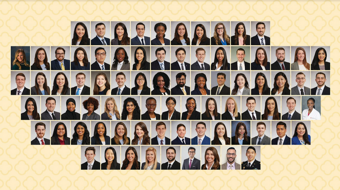 A class photo featuring members of CMSRU's Class of 2020.