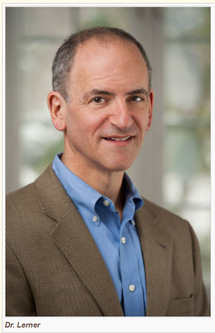 A headshot photo featuring Barron H. Lerner, MD, PhD.