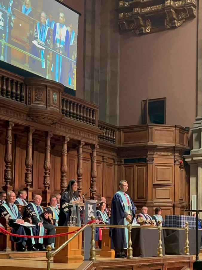 Dr. Joshi awarded in Edinburgh