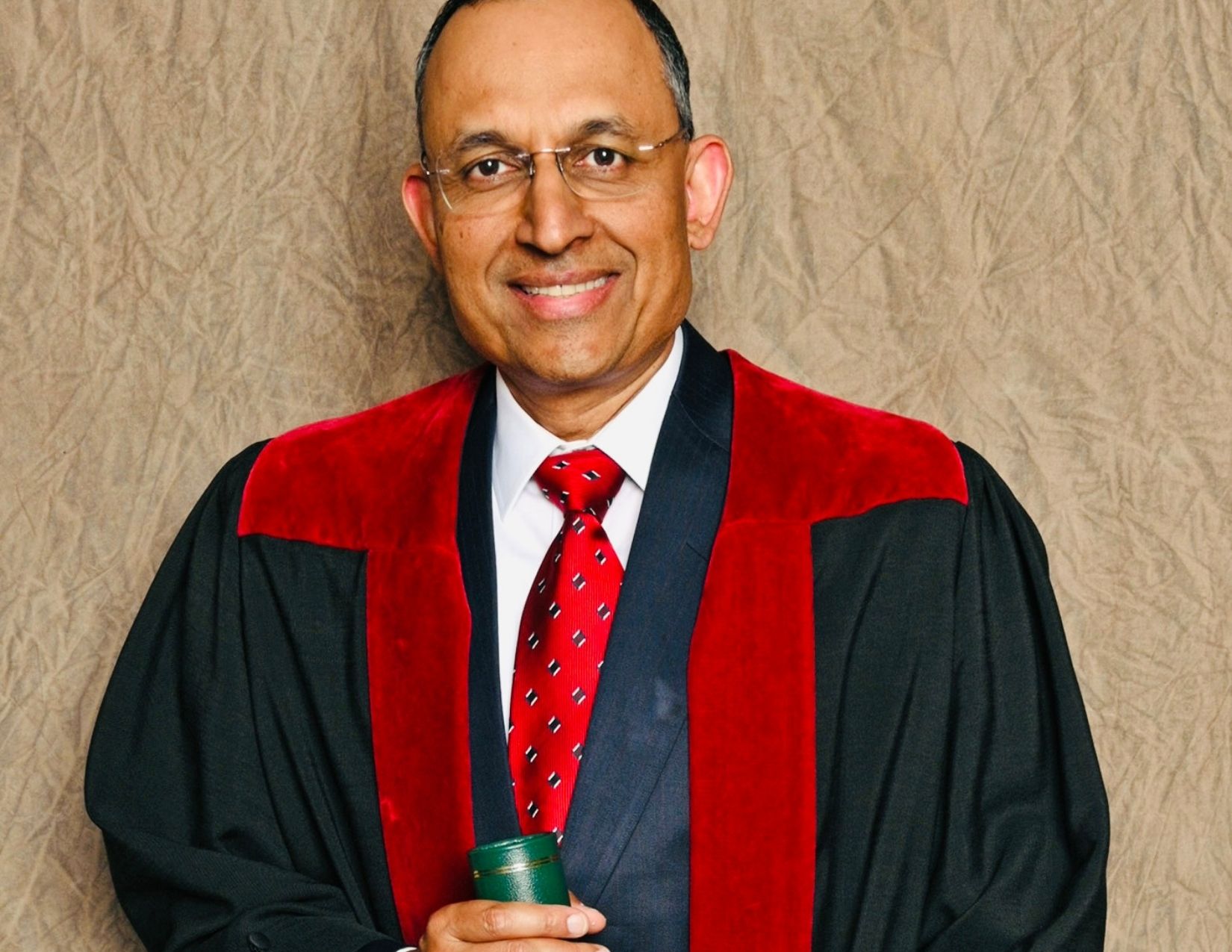 Dr. Roy Accepting