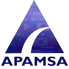 The Asian Pacific American Medical Students Association (APAMSA)'s logo.