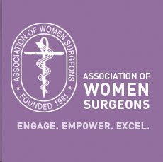 The Association of Women Surgeons (AWS)'s logo.