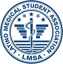 The Latino Medical Student Association (LMSA)'s logo.