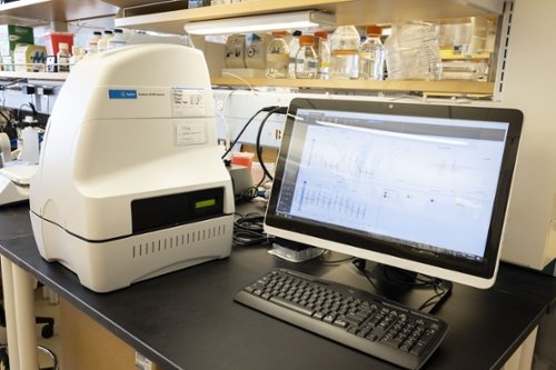 An image of the Agilent Seahorse XFe96 at CMSRU.